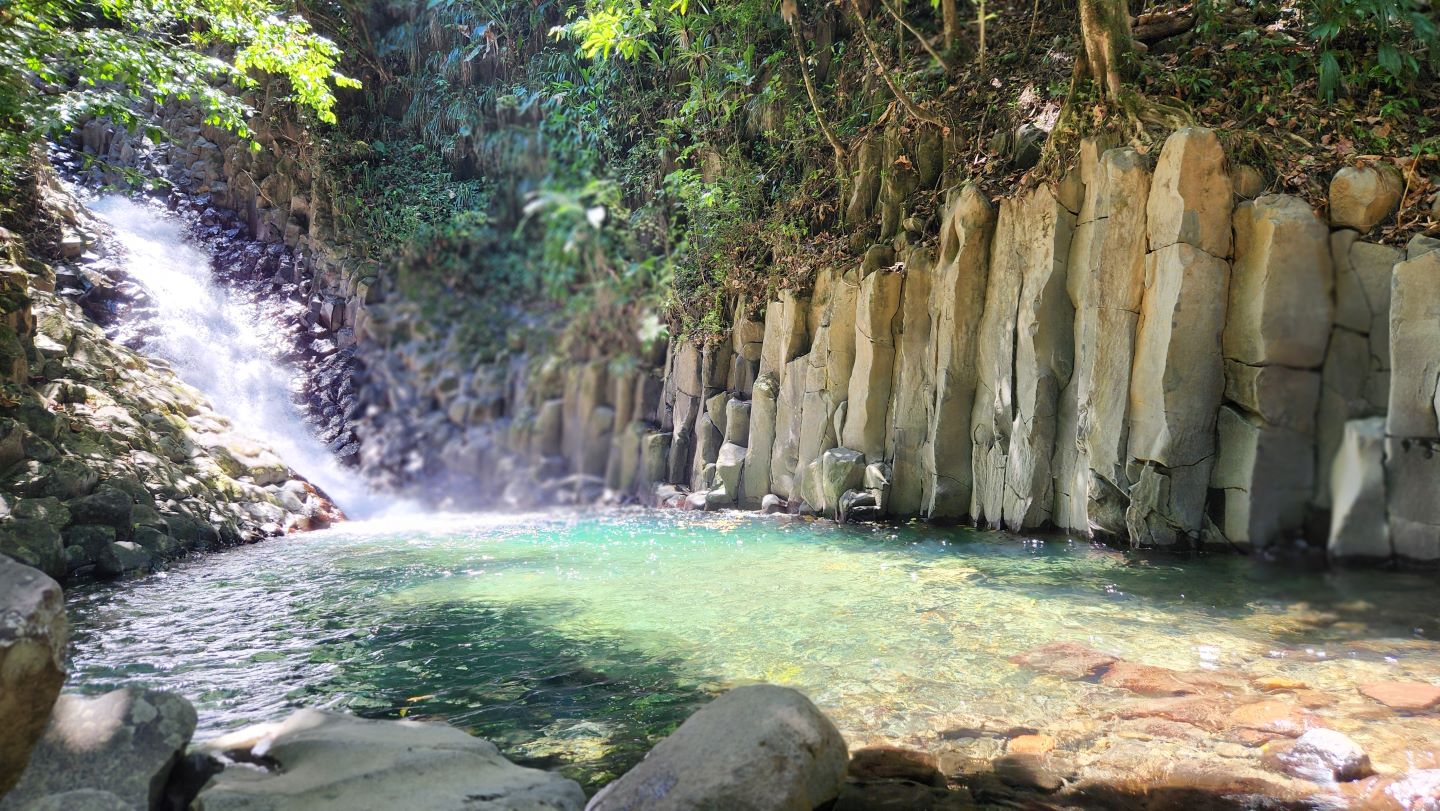 Wandeling naar Cascade Paradis