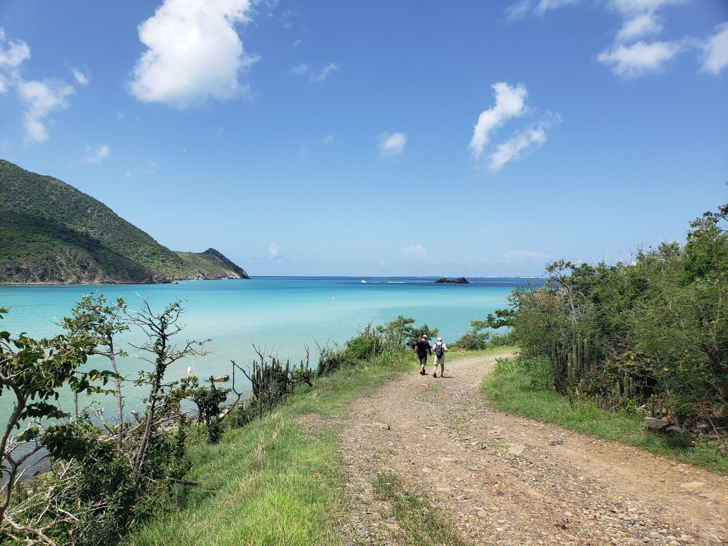 Randonnée à Saint-Martin, SXM