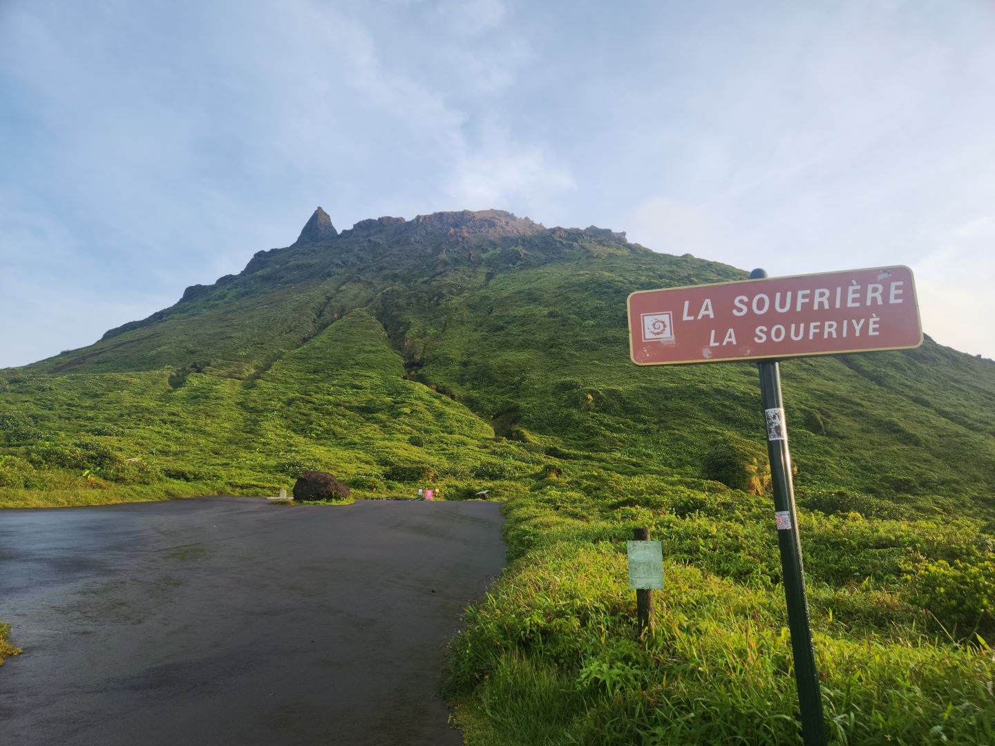 Hiking to the summit of Guadeloupe's Soufrière volcano