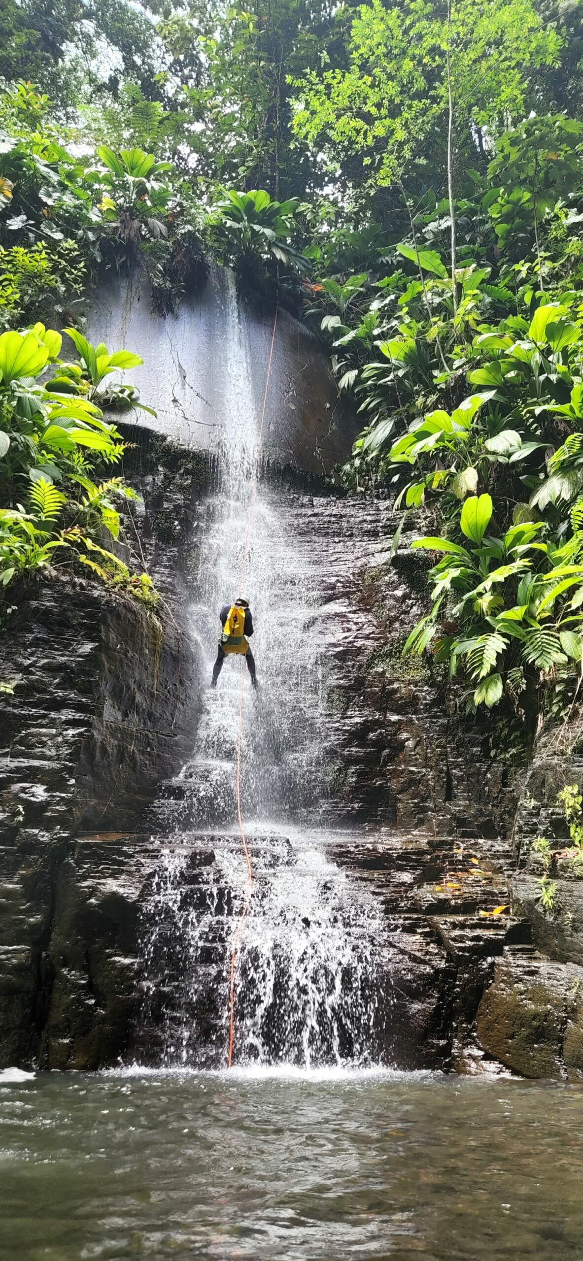 Canyon Bois Malaisé in Guadeloupe